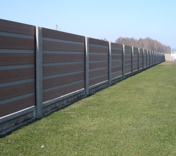 Забор из ДПК (древесно-полимерный композит)